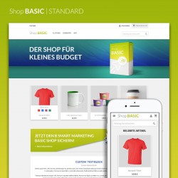 Jetzt mit dem Standard Design ihren Online-Katalog starten!