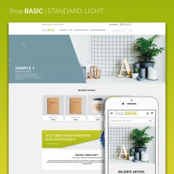 Jetzt mit dem Standard Dark Design ihren Online-Katalog starten!