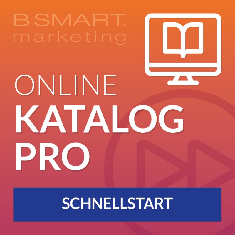 Schnellstart – Online-Katalog PRO – einmalig