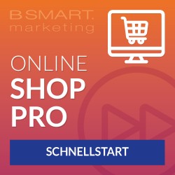 Schnellstart – Online-Shop PRO – einmalig