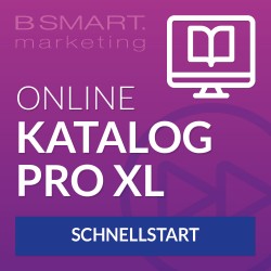 Schnellstart – Online-Katalog PRO XL – einmalig