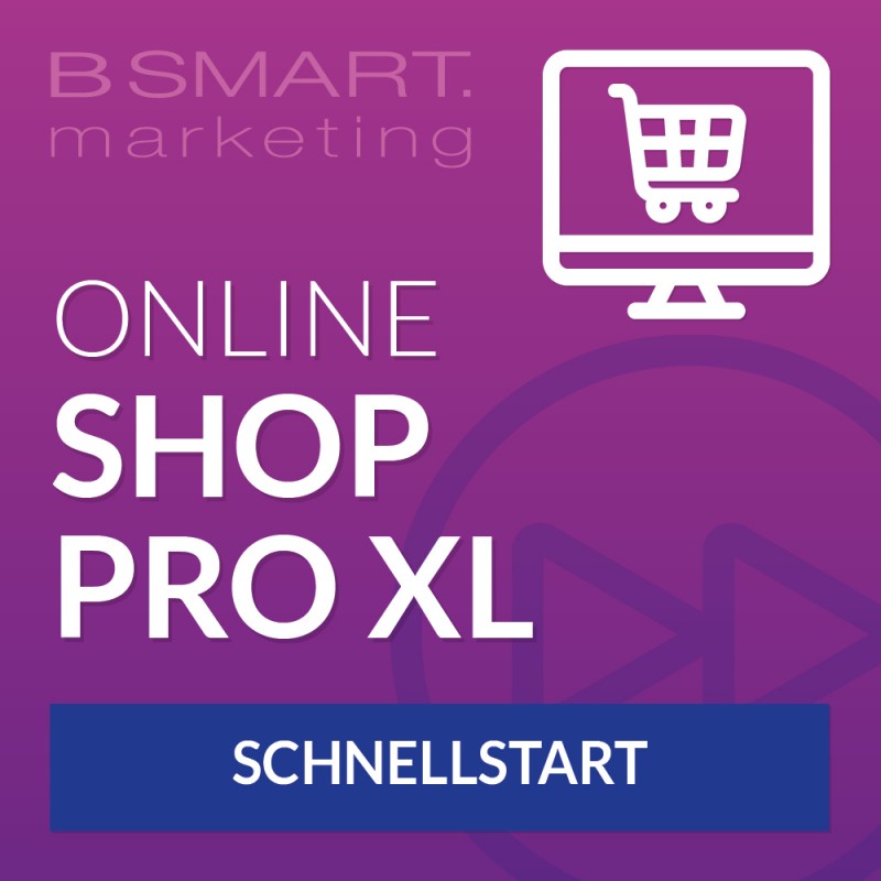 Schnellstart – Online-Shop PRO XL – einmalig