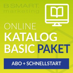 Paket – Online-Katalog BASIC – einmalig + monatl. Abo