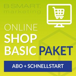 Paket – Online-Shop BASIC – einmalig + monatl. Abo