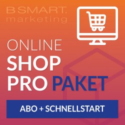 Paket – Online-Shop PRO – einmalig + monatl. Abo