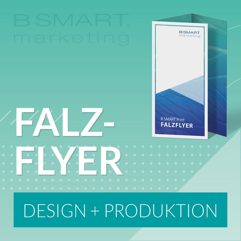 Corporate Design BASIC – Falzflyer - 500 Stück